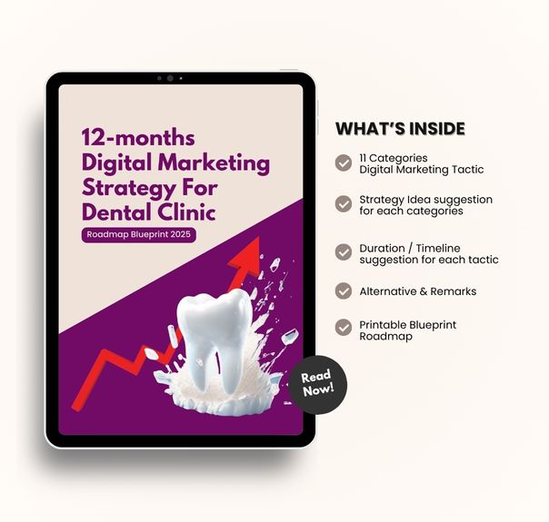 Blueprint 12-month Digital Marketing Strategy Dental Clinic